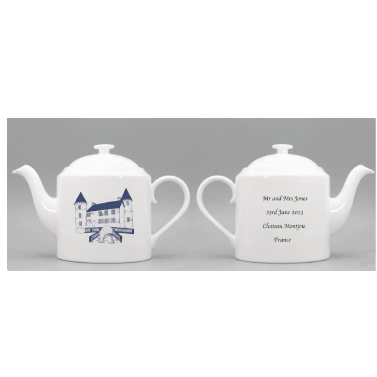 Bespoke Hand Illustrated Fine Bone China Teapot