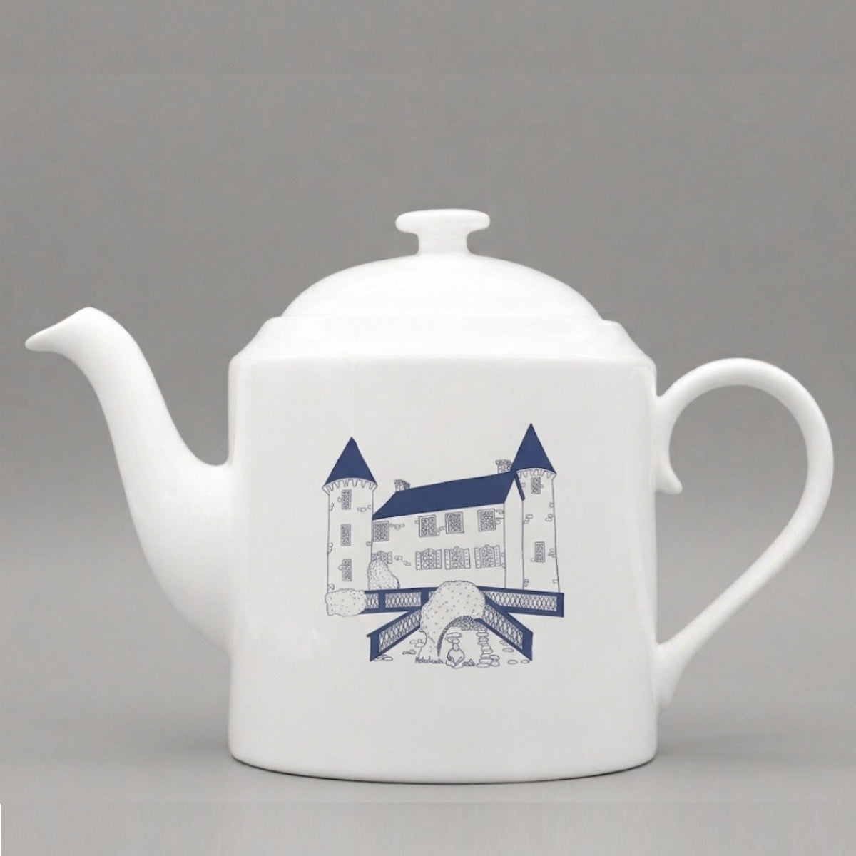 Bespoke Hand Illustrated Fine Bone China Teapot