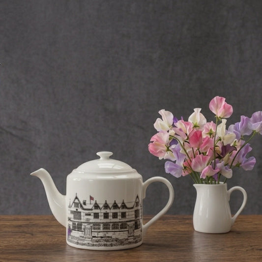 Bespoke Hand Illustrated Fine Bone China Teapot